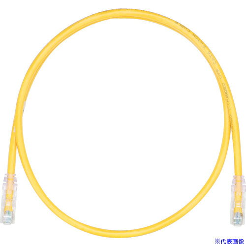 ■PANDUIT カテゴリ6UTPパッチコード 15m 黄 UTPSP15MYLY(8180827)