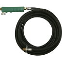 ■TRUSCO プロパンバーナー用ホース 10M バルブ付 TBH10MB(8185113)