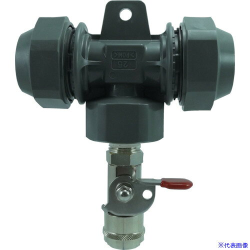 オレンジブック トラスコ中山　TRUSCOチヨダ 配管システムメスチーズMPS付(25A) 〔品番:2504FTMPS〕[ 注番:8187248]特長●ねじ切り不要の新型配管継手です。●専用パイプを差し込み、ねじ込みでセット完了です。●軽量で簡単配管ができるので、短時間で施工が完了します。●レイアウト変更もらくらくです。●メガフローカップリングセットで配管後すぐに使用できます。用途●屋内エア配管等仕様●使用流体：圧縮空気●最高使用圧力(MPa)：1.0●使用パイプ内径(mm)：26●使用パイプ外径(mm)：32●セットカップリング：MPS-04M●ねじ部：Rc1/2●使用温度範囲(℃)：0〜60●使用環境：屋内配管仕様2材質/仕上●本体：POM・C3604●シール材：NBR●カップリング：C3604セット内容/付属品注意原産国（名称）日本JANコード4537327064713本体質量536gオレンジブック トラスコ中山　TRUSCOチヨダ 配管システムメスチーズMPS付(25A) 〔品番:2504FTMPS〕[注番:8187248][本体質量：536g]《包装時基本サイズ：150×65×200》〔包装時質量：538g〕分類》空圧用品》流体継手・チューブ》配管継手☆納期情報：メーカー取り寄品（弊社より発送）
