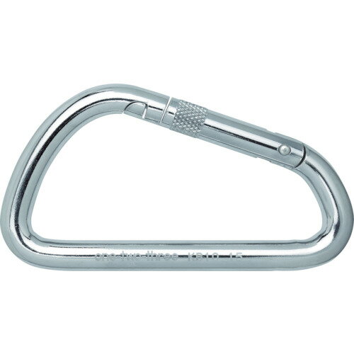 オレンジブック トラスコ中山　TRUSCO123 カラビナ 鉄変D型環なし 〔品番:KB10〕[ 注番:8187754]特長●アルミ合金製に比べ靭性と耐摩耗性に優れています。●O型よりも強度に優れています。用途●連結金具に。●レスキュー、産業用から登山、スポーツ、レジャー用に。仕様●幅(mm)：60●長さ(mm)：114●使用荷重(kN)：1.72●破断強度(kN)：21.1●D(mm)：10●L(mm)：60●S(mm)：19●W(mm)：114●タイプ：環なし●安全環：環なし仕様2材質/仕上●スチール(ニッケルクロムメッキ)セット内容/付属品注意●必ず取扱説明書をお読みください。原産国（名称）日本JANコード4990870401013本体質量153gオレンジブック トラスコ中山　TRUSCO123 カラビナ 鉄変D型環なし 〔品番:KB10〕[注番:8187754][本体質量：153g]《包装時基本サイズ：65×135×16》〔包装時質量：159g〕分類》保護具》墜落・落下防止用品》カラビナ☆納期情報：仕入れ先通常在庫品 (欠品の場合有り)