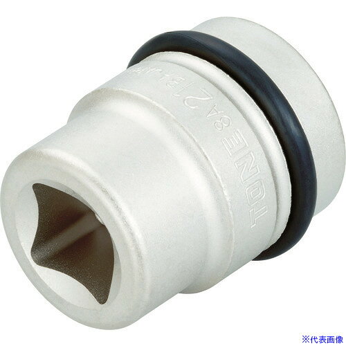 ■TONE インパクト用インナーソケット 差込角25.4mm 対辺寸法17mm 8A17BA(8188745)