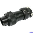■SANWA 防水コネクタ SNW-16シリーズ 2極 PCM7 SNW1602PCM7(8189181)(2)