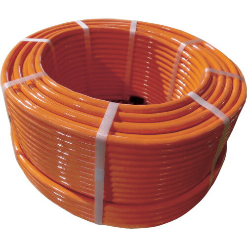 オレンジブック トラスコ中山　TRUSCO高木 スーパーラインロープ UC 5mm 〔品番:814105〕[ 注番:8189291]特長●ワイヤーロープとほぼ同等の強度で、伸びにくいロープです。●長さは任意で選択可能です。●電気絶縁性に優れています。●防水タイプです。用途●限界表示ロープとして。●延線用ロープとして。仕様●色：オレンジ●線径(mm)：5仕様2●絶縁性：電圧　250kV、1分間放電で絶縁破壊なし●非自転構造材質/仕上●芯材：ケブラー［［R下］］●中層：ポリエステル●外装：ポリウレタン樹脂セット内容/付属品注意●発注単位は1m単位です。●シンブル加工料は別途かかります。原産国（名称）日本JANコード4943956667056本体質量23gオレンジブック トラスコ中山　TRUSCO高木 スーパーラインロープ UC 5mm 〔品番:814105〕[注番:8189291][本体質量：23g]分類》梱包用品》シート・ロープ》ロープ☆納期情報：メーカー取り寄品（弊社より発送）
