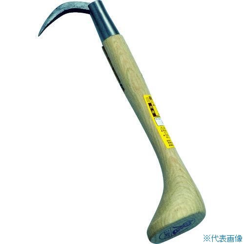 ■浅野木工所 鉤 (本樫)長桂荷鉤240mm 19108(8189681)