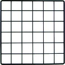 ■WAKI メッシュパネル 300X300mm 黒 EMP029(8190027)