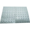 ■WAKI 防振材(下敷きタイプ) ソフトクッション(丸型) Φ6.4×1.6mm 96個入り CN1020(8190145)