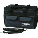 ■TRUSCO TOUGH ターポリンツールバッグ 黒色 TTBABK(8191370)