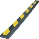 ■TRUSCO セーフティクッション 山型 1本入 幅70 長さ900 黄黒 TSC3070900(8191413)