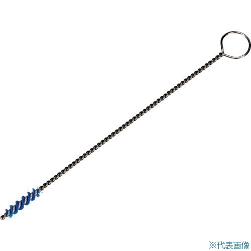 オレンジブック トラスコ中山　TRUSCOTRUSCO 小径パイプブラシ 4mm HACCP対応 ブルー 〔品番:TMPB4B〕[ 注番:8191583]特長●ノズルなど、細い穴の清掃に便利なブラシです。●カラーによる区域管理などができるH...