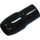 ■TRUSCO TCVキャップ 22.00mm2用 黒 10個入 TCV22BK10(8191837)