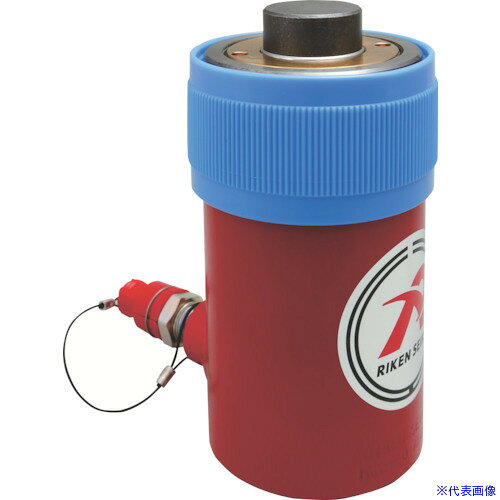■RIKEN 単動式油圧シリンダー ストローク50mm VCカプラ付 MC2−50VC MC250VC(819992...