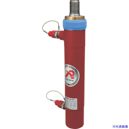オレンジブック トラスコ中山　TRUSCORIKEN ポンプ式油圧ジャッキ 複動式油圧シリンダ 揚力100kN ストローク200mm 〔品番:MD1200VC〕[ 注番:8199936]特長●複動型シリンダは押す時、引く時の両方で力を出します。●「押し」の力と「引き」の力の比はほぼ2:1です。●使用回数が多い場合や、「戻り」の時に力が必要な場合に適しています。●ワンタッチカップラ（VC70-R3）付です。用途●使用回数が多く、作動サイクルタイムを管理したい場合やピストンに重い治具を付け「引き」の出力が必要な場合に。仕様●揚力(kN)：100●ストローク(mm)：200●最低高(mm)：420●ヘッド径(mm)：30●受圧面積(［［CM2］］)：14.52●必要油量(ml)：291●適合ホース：H3／8-2VC●外径(mm)：59仕様2材質/仕上●鉄セット内容/付属品●カプラVC-70-R3注意●ポンプ選定の際には、必ず使用シリンダの必要油量より大きい有効油量を持つポンプを選定してください。原産国（名称）日本JANコード本体質量6.8kgオレンジブック トラスコ中山　TRUSCORIKEN ポンプ式油圧ジャッキ 複動式油圧シリンダ 揚力100kN ストローク200mm 〔品番:MD1200VC〕[注番:8199936][本体質量：6.8kg]分類》荷役用品》ウインチ・ジャッキ》ポンプ式ジャッキ☆納期情報：メーカー直送品【法人限定＝会社名ご記入お願い致します。】