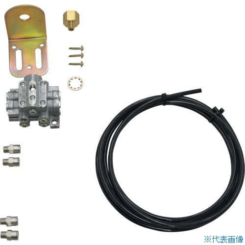■パルサールブ 自動給油器 グリス用マルチ設置キット(2ヵ所用) 自動給油器 1250MD2RS(8206673)