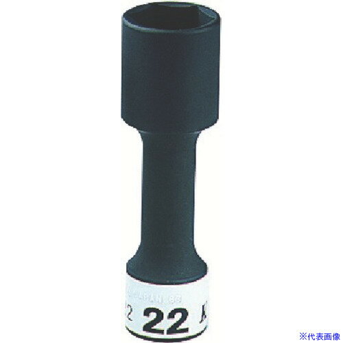 ■KTC 12.7sq.インパクトレンチ用ホイールナットソケットビット(薄肉) 22mm BP4922(8230849)