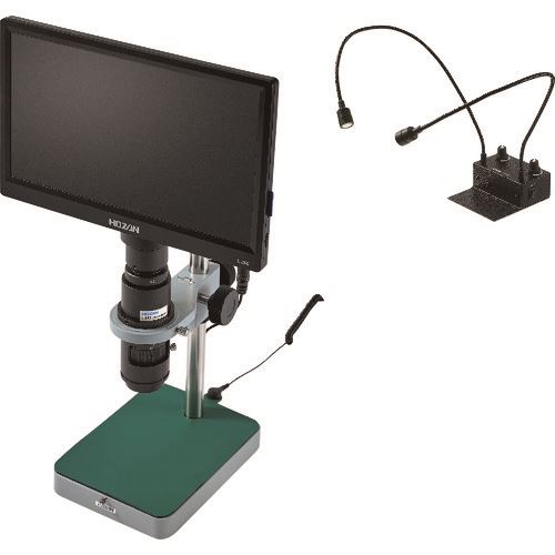 Rakuten - ■HOZAN マイクロスコープ 作動距離105 13〜97× LKIT550(8231043)[法人限定][外直送元]