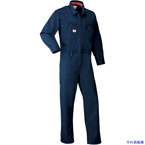 ■AUTO−BI AW(秋冬)モデル つなぎ服6900−001ネイビーブルー−M 6900001M(8246152)[送料別途お見積り][法..