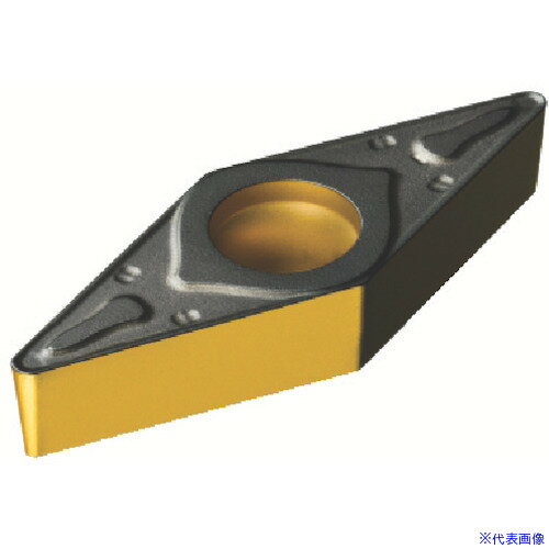 ■サンドビック コロターン107 旋削用ポジチップ(122) 4305 VBMT160408PR(4305)(8252363)×10[送料別途見積り][法人・事業所限定][掲外取寄]