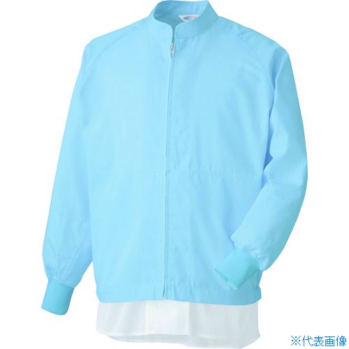 ■ミドリ安全 異物混入防止長袖ブルゾン ブルー 3L MHS3213BUE3L(8258529)[送料別途...