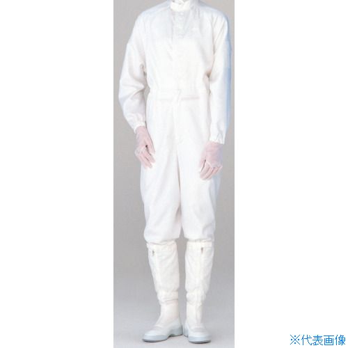 オレンジブック トラスコ中山　TRUSCOミドリ安全 立体裁断構造超静電クリーンウェア ホワイト 4L 〔品番:C1515W4L〕[ 注番:8258980]特長●人体工学に基づいた、立体裁断構造を採用しています。●腕を上げた時や足腰の屈伸時...