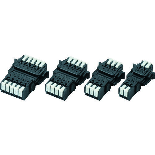 ■サトーパーツ 2ピース型スクリューレス端子台 SL-4500-ASシリーズ SL4500AS5PB(8277133)