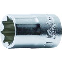 ■Ko-ken 9.5mm差込 2重4角ソケット 8mm 3415M8(8280317)