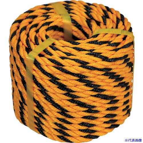■TRUSCO トラロープ 3つ打 7.5×100m TTR7.5100(8281002)