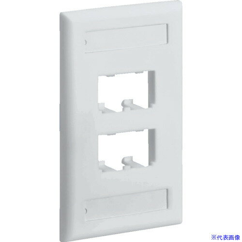 ��PANDUIT �����å��ܥå����ѥե������ץ졼�� 4�ݡ����� ���եۥ磻�� CFPL4IWY(8281452)