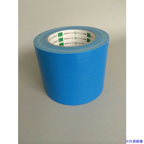 オレンジブック トラスコ中山　TRUSCOokamoto 布テープ NO111カラー ライトブルー 100ミリ 〔品番:111L100〕[ 注番:8283014]特長●手で簡単に切れますので作業効率がアップします。●糊厚があるので粗面によくなじみます。●重ね貼りができ、油性インクで文字が書けます。用途●重梱包用。●各種色分用。仕様●色：ライトブルー●幅(mm)：100●長さ(m)：25●厚さ(mm)：0.31●引張強度(N/10mm)：66.6仕様2●手で切断可能●粘着力(mm)：4.31N/10●切幅(mm)：100材質/仕上●基材：スフ織布●粘着剤：ゴム系セット内容/付属品注意●人体には、直接貼らないで下さい。かぶれるおそれがあります。●電気絶縁用には使用しないで下さい。●貼る面のホコリ、油、水などは、きれいに取り除いて下さい。●テープは、直射日光の当たらない涼しい場所に保管して下さい。原産国（名称）日本JANコード4970520332164本体質量900gオレンジブック トラスコ中山　TRUSCOokamoto 布テープ NO111カラー ライトブルー 100ミリ 〔品番:111L100〕[注番:8283014][本体質量：900g]《包装時基本サイズ：125×125×100》〔包装時質量：950g〕分類》梱包用品》テープ用品》梱包用テープ☆納期情報：メーカー取り寄品（弊社より発送）