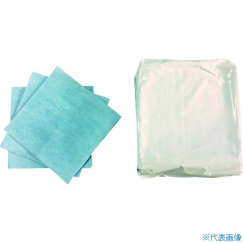 ■ノア 紙・不織布ウエス ノア ストロングワイプ ブルー 340×350mm 106900(8283192)