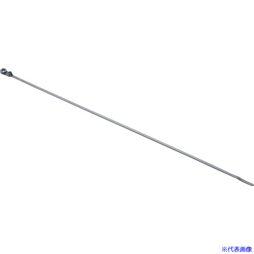 オレンジブック トラスコ中山　TRUSCOPANDUIT ステンレス爪ロック式結束バンド ネジ止めタイプ 屋外用 4.7×396×1.3 1袋100本入 〔品番:BC4SS10C0〕[ 注番:8288618]特長●ケーブルの結束と固定が一気...