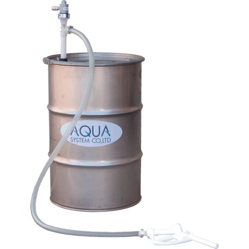 ■アクアシステム ケミカルドラムポンプHP製(エア式)溶剤・薬品用 CHD20AHPN(8288955)[法人限定][外直送元]