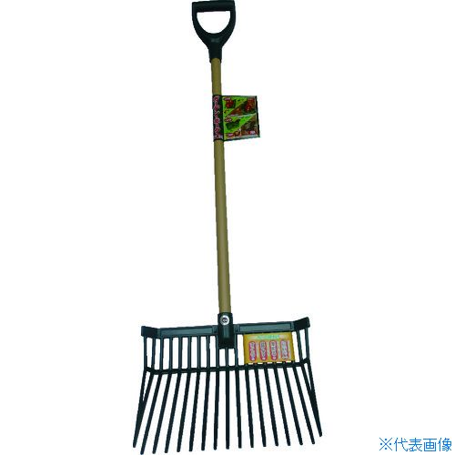 ■コンパル ガーデン・ホーク17本爪 全長1200mm 029710(8289552)[送料別途お見積り][法人限定]
