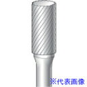 ■ナカニシ チタンコート超硬カッター 円筒型 シングルカット φ9.5×19×軸φ6 21607(8292944)