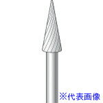 ■ナカニシ 超硬カッター テーパー型 シングルカット φ5×12.7×軸φ3 16° 24453(8293092)
