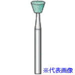 オレンジブック トラスコ中山　TRUSCOナカニシ ミニチュア軸付砥石 10本入 逆テーパー型 φ3.7×2.5×軸φ1.6 GC #120 〔品番:41055〕[ 注番:8293371]特長●微細部の研削に最適な極小サイズの精密軸付砥石です。用途●超硬合金、セラミック、ガラス、石材等の一般研削に。仕様●粒度(#)：120●形状：逆テーパー●外径(mm)：3.7●幅(mm)：2.5●軸径(mm)：1.6●最高使用回転数(rpm)：30000●砥粒：GC●全長(mm)：19●色：グリーン仕様2●入数：10本●結合剤：V（ビトリファイド）材質/仕上セット内容/付属品注意●安全のため、保護メガネなど、保護具を必ず着用してください。●最高使用回転速度以下で使用してください。原産国（名称）日本JANコード4560264450486本体質量11gオレンジブック トラスコ中山　TRUSCOナカニシ ミニチュア軸付砥石 10本入 逆テーパー型 φ3.7×2.5×軸φ1.6 GC #120 〔品番:41055〕[注番:8293371][本体質量：11g]《包装時基本サイズ：42×56×7》〔包装時質量：9g〕分類》電動・油圧・空圧工具》研削研磨用品》軸付砥石☆納期情報：仕入れ先通常在庫品 (欠品の場合有り)