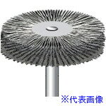 オレンジブック トラスコ中山　TRUSCOナカニシ 硬鋼ワイヤーブラシ特厚 5本入 ホイール型 φ25×6×軸φ3 線φ0.15 〔品番:50447〕[ 注番:8314851]特長●金属の表面処理加工に最適な高品質のワイヤーブラシです。用途●バリ取り、スケール落とし、剥離作業、錆落とし、研磨加工等に。●溝、スリット、ボトム等の狭所の加工に適し、均一な仕上げが得られます。仕様●線径(mm)：0.15●毛材：硬鋼●外径(mm)：25●軸径(mm)：3●最高使用回転数(rpm)：10000●形状：ホイール●全長(mm)：48●幅(mm)：6仕様2●入数：5本材質/仕上セット内容/付属品注意●安全のため、保護メガネなど、保護具を必ず着用してください。●最高使用回転速度以下で使用してください。●ご使用に際しては、必ず回転調整付きの精密電動工具をご使用ください。エアーツールは使用不可です。原産国（名称）日本JANコード4560264460539本体質量62gオレンジブック トラスコ中山　TRUSCOナカニシ 硬鋼ワイヤーブラシ特厚 5本入 ホイール型 φ25×6×軸φ3 線φ0.15 〔品番:50447〕[注番:8314851][本体質量：62g]《包装時基本サイズ：71×82×33》〔包装時質量：61g〕分類》電動・油圧・空圧工具》研削研磨用品》軸付ブラシ☆納期情報：仕入れ先通常在庫品 (欠品の場合有り)