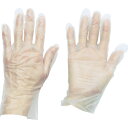 ■TRUSCO ポリエチレン 使い捨て手袋 ウェーブカットタイプM (100枚入) TGCPE025M(8354694)