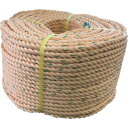 オレンジブック トラスコ中山　TRUSCOユタカメイク KPロープ巻物 14mm×200m 〔品番:K14200〕[ 注番:8354733]特長●強力なポリエチレンの特性を生かし作業性をアップさせる為にエステル糸を混ぜ、軽量・強力・作業性が良いロープです。●箱入りの為、ロープが汚れません。●約1m毎に緑の糸印がり、切売りの際に便利です。用途●一般作業などの各種結束など。仕様●色：黄●線径(mm)：14●長さ(m)：200●ロープの打ち方：3つ打●包装形態：バンド掛巻仕様2材質/仕上●ポリエチレン、ポリエステル混撚セット内容/付属品注意原産国（名称）日本JANコード4903599112290本体質量19.7kgオレンジブック トラスコ中山　TRUSCOユタカメイク KPロープ巻物 14mm×200m 〔品番:K14200〕[注番:8354733][本体質量：19.7kg]《包装時基本サイズ：440×440×270》〔包装時質量：20kg〕分類》梱包用品》シート・ロープ》ロープ☆納期情報：仕入れ先通常在庫品 (欠品の場合有り)