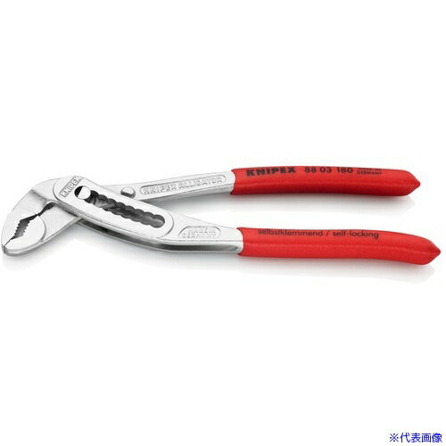 ��KNIPEX �����������ݥ�ץץ饤�䡼 ���ꥲ������ �ץ饹���å��ϥ�ɥ� �������å� 180mm 8803180(8355142)