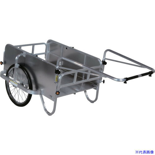 オレンジブック トラスコ中山　TRUSCOHARAX 折り畳み式リヤカー コンパック(ノーパンクタイヤ) 〔品番:HC906A〕[ 注番:8355977]特長●折りたためますのでコンパクトに収納できます。●側面アルミパネル付です。用途●災害用の備蓄品として。仕様●均等荷重(kg)：180●長さ(mm)：1681●幅(mm)：870●高さ(mm)：750●タイヤタイプ：20インチエアータイヤ●折りたたみ時寸法(mm)長さ：970●折りたたみ時寸法(mm)幅：350●折りたたみ時寸法(mm)高さ：750仕様2●組立品●20インチエアー入りクタイヤ●積載重量180kg●側面パネル付材質/仕上●本体：アルミ合金セット内容/付属品注意原産国（名称）日本JANコード4939356396139本体質量17.8kgオレンジブック トラスコ中山　TRUSCOHARAX 折り畳み式リヤカー コンパック(ノーパンクタイヤ) 〔品番:HC906A〕[注番:8355977][本体質量：17.8kg]《包装時基本サイズ：1035×380×770》〔包装時質量：18kg〕分類》搬送機器》運搬車輌機器》リヤカー☆納期情報：オレンジブック掲載以外でメーカー直送品（送料元払い）【法人限定＝会社名ご記入お願い致します。】※北海道・沖縄・離島は運賃別途商品も含む