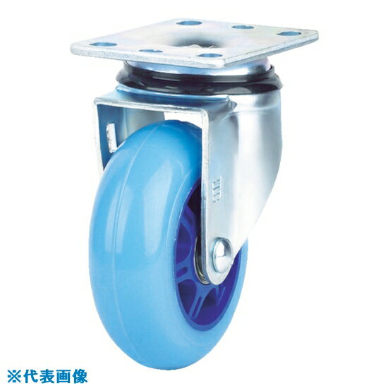 ■SAMSONG 高弾性ウレタンキャスター 自在 PU車 76mm TP503001HPU(8358116)