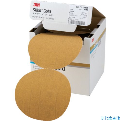 ��3M ���ƥ����å� ������ɥǥ����������� ��ʤ� #120 125mm�� DR120GOL(8358993)