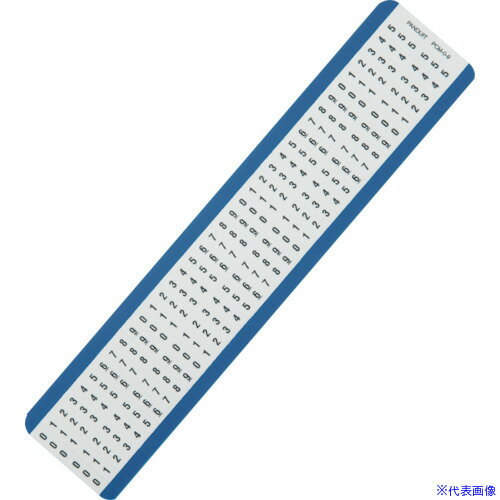 Rakuten - ■PANDUIT ワイヤーマーカー 0〜9 (25枚入) PCM09(8360927)×4[送料別途お見積り][法人限定][掲外取寄]