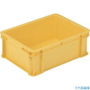 ■RISU ボックス型コンテナ 132952 B型プラテナーB-14 黄 B14(Y)(8362431)