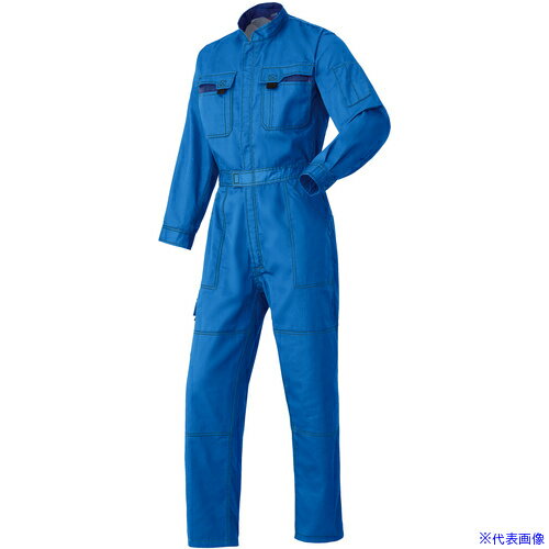 ■スリードラゴン 通年モデル つなぎ服40000-004スカイブルー-4L 400000044L(8363783)