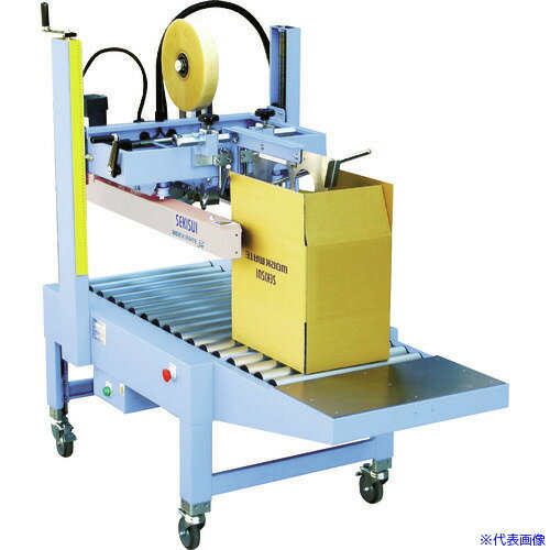 オレンジブック トラスコ中山　TRUSCO積水 半自動製函封緘機 ワークメイト34 〔品番:CT34〕[ 注番:8364083]特長●1台で製函と封緘の2つの機能を持った半自動タイプです。●短時間でケースを作り溜めするのに最適です。●入口側に作業台を標準装備しているので、内容物を詰めたあと、上面貼り封緘機として利用できます。●青果物、食品、ほか製函現場と梱包現場が離れている場合などに最適です。仕様●電源(V)：単相100●消費電力(kW)：0.3●本体寸法(mm)幅：1600●本体寸法(mm)奥行：820●本体寸法(mm)高さ：1500●テープ幅(mm)：38〜50仕様2●製函時処理可能サイズ(幅×奥行×高さ)：180〜450×200〜×200〜600mm●封緘時処理可能サイズ(幅×奥行×高さ)：180〜450×200〜×100〜600mm(組み合わせによってできない場合があります。)●テーブル高さ：600〜700mm●テープ幅：38〜50mm●電源コード長さ：5m材質/仕上セット内容/付属品注意原産国（名称）台湾JANコード本体質量180kgオレンジブック トラスコ中山　TRUSCO積水 半自動製函封緘機 ワークメイト34 〔品番:CT34〕[注番:8364083][本体質量：180kg]分類》梱包用品》梱包結束用品》梱包機☆納期情報：メーカー直送品【法人限定＝会社名ご記入お願い致します。】