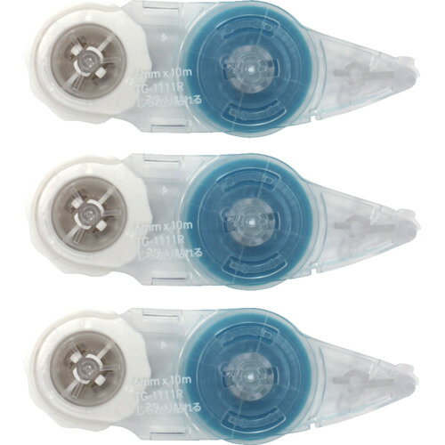 ■PLUS 38912)ノリノポッド しっかり貼れる 6mm詰替3P TG1111R3(8364515)