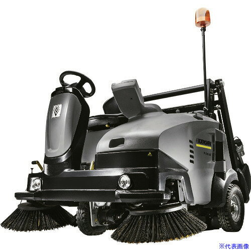 オレンジブック トラスコ中山　TRUSCOKARCHER 搭乗式バキュームスイーパー KM 125/130 R 〔品番:KM125130RD〕[ 注番:8364674]特長●高い清掃能力を持ちながら、小回りの利く機動力を備え、大型機種では清掃しにくい狭い範囲や壁際まで効率よく清掃できます。●高いメンテナンス性で、ブラシ、フィルターの交換は工具を使わず1人で簡単に行えます。●吸引しながら自動でフィルターのチリを落とすTact システムを搭載し、吸引力を落とさず高い作業効率を持続します。●最小回転半径2.2mと小回りが利き、狭い場所・入り組んだ場所・壁際での清掃もスムーズに行えます。●鍵管理システム（2種類の鍵で作業者と管理者の権限をわける鍵管理システム（KIK））を搭載しています。●作業者は管理者が設定した範囲内で作業を行うため、誰が使用しても均一な清掃効果が得られ無駄な消耗品コストの削減、過度な設定による事故防止につながります。用途●工場内外、駐車場、外敷地の清掃などに。仕様●清掃能力(［［M2］］/h)：10000●清掃幅(mm)：1250●ダストボックス容量(L)：130●幅(mm)：1250●奥行(mm)：1800●高さ(mm)：1450●タイプ：ディーゼルエンジン式●走行方式：搭乗式仕様2●搭乗式●幅×奥行×高さ：1250×1800×1450mm●ナノコーティングフィルター採用●完成品●ディーゼルエンジン式材質/仕上セット内容/付属品注意●荷下ろしにはフォークリフトが必要です。原産国（名称）ドイツJANコード本体質量856kgオレンジブック トラスコ中山　TRUSCOKARCHER 搭乗式バキュームスイーパー KM 125/130 R 〔品番:KM125130RD〕[注番:8364674][本体質量：856kg]《包装時基本サイズ：1250×1800×1450》〔包装時質量：856kg〕分類》清掃・衛生用品》清掃機器》スイーパー☆納期情報：メーカー直送品（送料元払い）【法人限定＝会社名ご記入お願い致します。】 ※北海道・沖縄・離島は運賃別途商品も含む