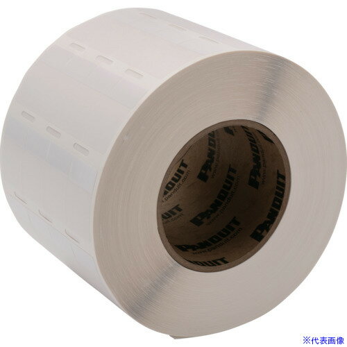 ■PANDUIT 熱転写プリンタ用セルフラミネートラベル 白 幅25.4mm×印字部縦25.4mm S100X250VA1Y(8367552)×2[送料別途お見積り][法人限定][掲外取寄]