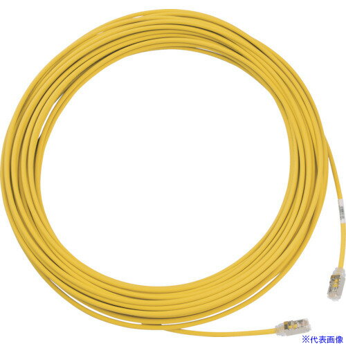■PANDUIT カテゴリ6A細径シールドパッチコード 5m 黄 STP28X5MYL(8367610)
